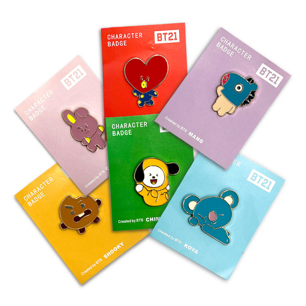 BT21 Pin Badge