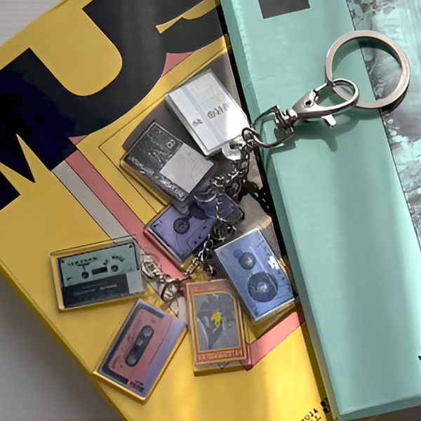 BTS X JIMIN 'MUSE' Cassette Tape Keychain