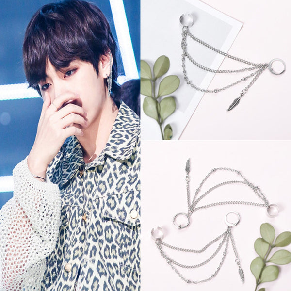 BTS X V Leaf Earring