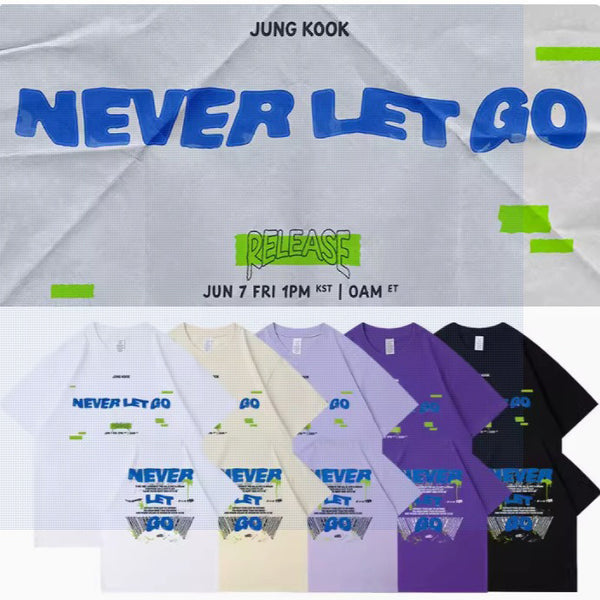 BTS X JK 'Never Let Go' Tee