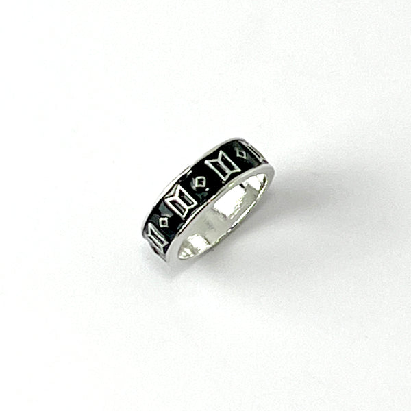 BTS Monochrome Logo Ring