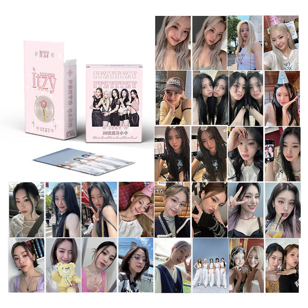 ITZY 50-Piece Lomo Card Set