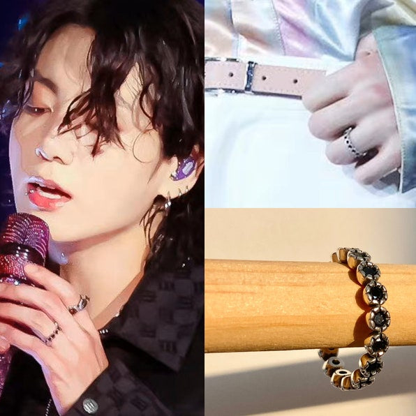 BTS X JUNGKOOK Zircon Ring