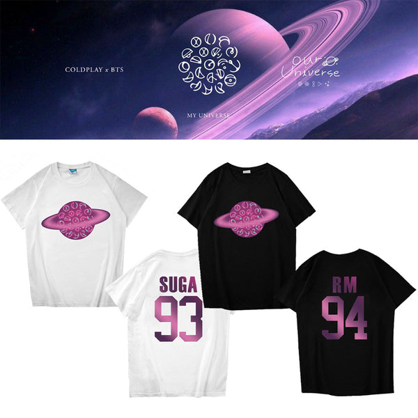 BTS X COLDPLAY 'My Universe' Tee