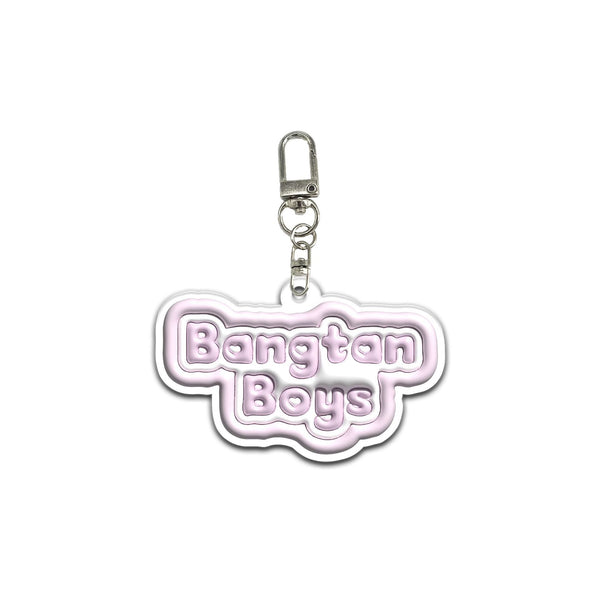 BTS Bias Pink Acrylic Keychain