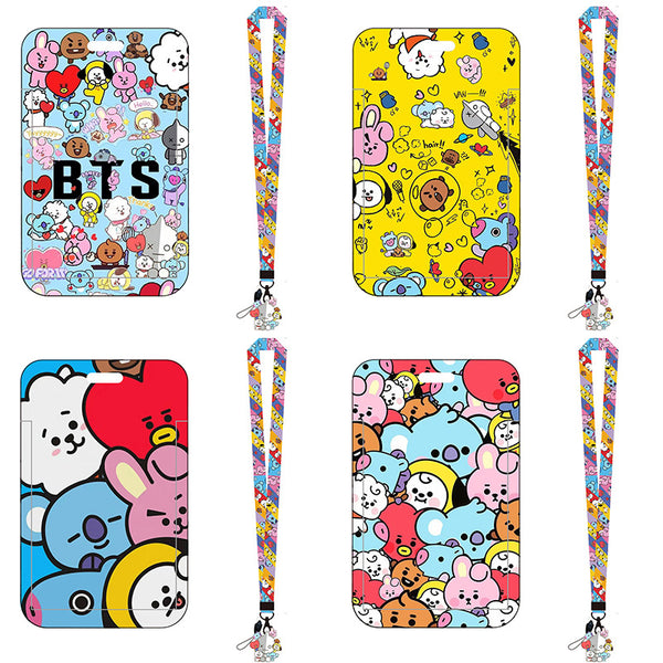 BT21 Student ID Holder with Lanyard