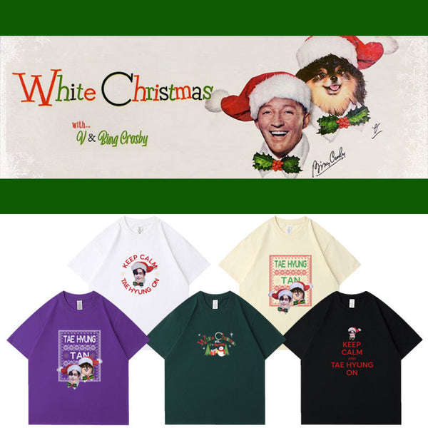 BTS X V 'White Christmas' Tee