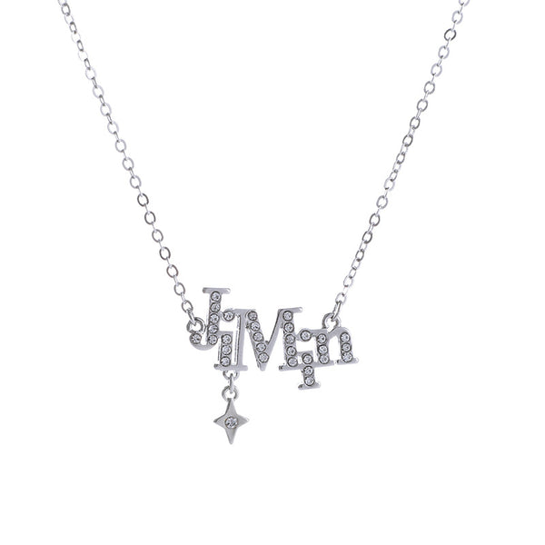 BTS X JIMIN Rhinestone Necklace