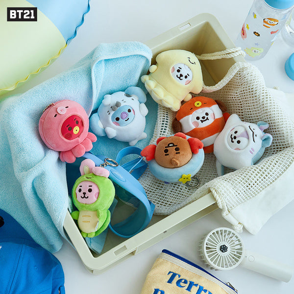 BT21 OCEAN FRIENDS Plush keychain