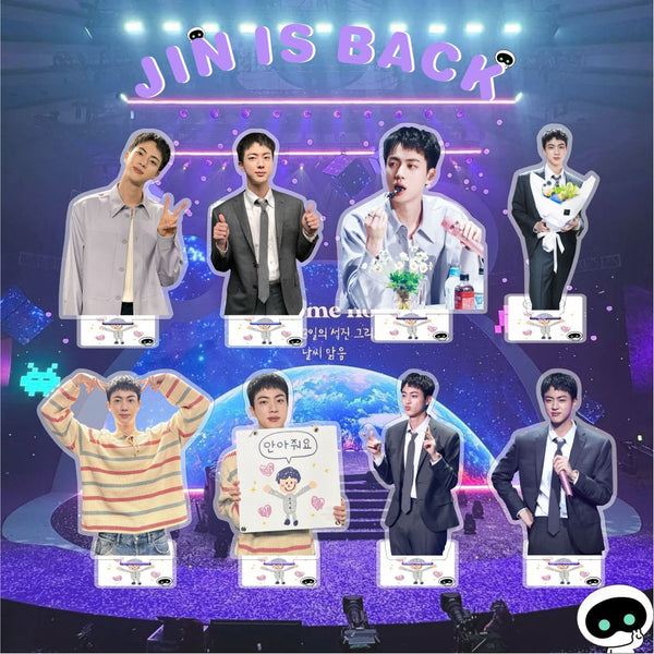 BTS X JIN 'Jin Is Back' Acrylic Mini Stand