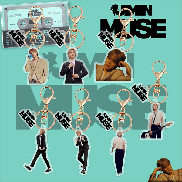 BTS X JIMIN 'MUSE' Keychain