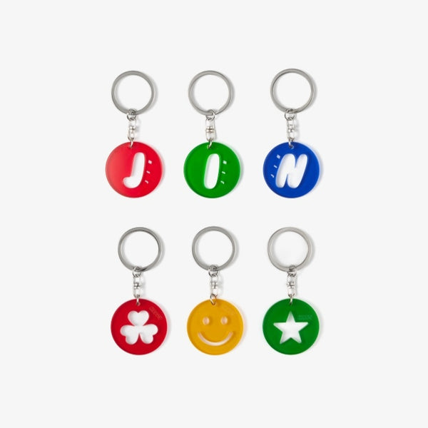 BTS X JIN 'Happy' Keyring