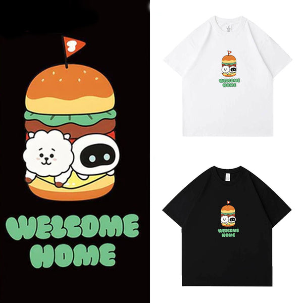 BTS WOOTTEO X RJ 'Welcome Home' Tee