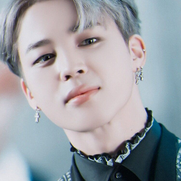 BTS X JIMIN Retro Cross Earrings