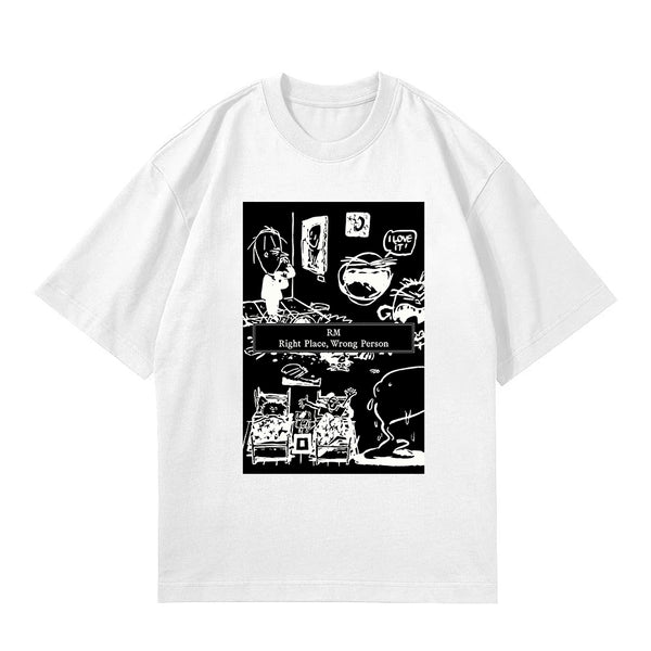 BTS X RM Right Place, Wrong Person Artistic Tee