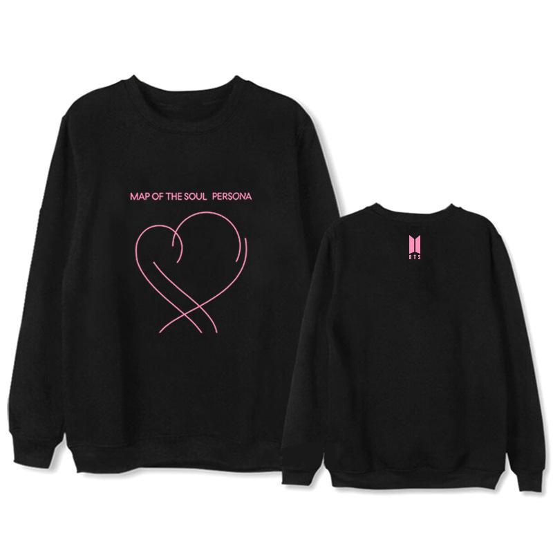 BTS Map Of The Soul PERSONA Album Minimalist Pullover Totemo