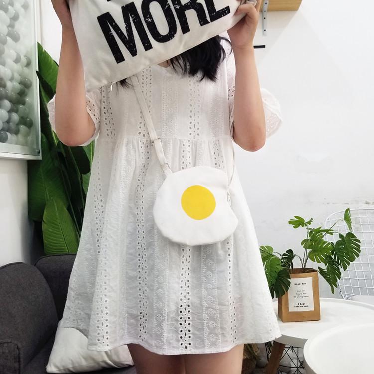 Over Easy Egg Shoulder Bag