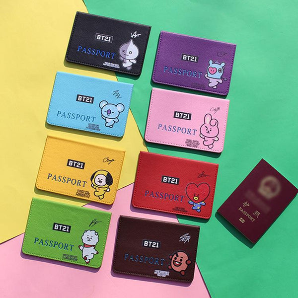 BT21 Passport Holder