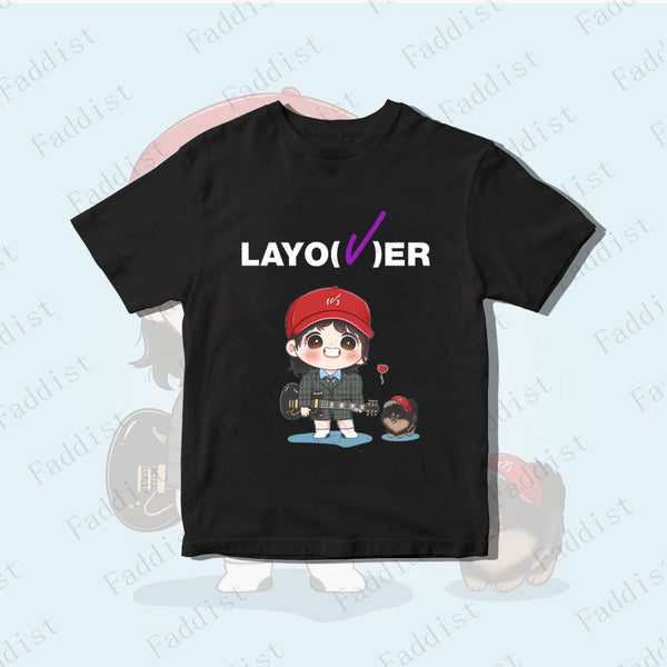 BTS X V 'Layover' Album Graphic Loose Tee (Version 3)